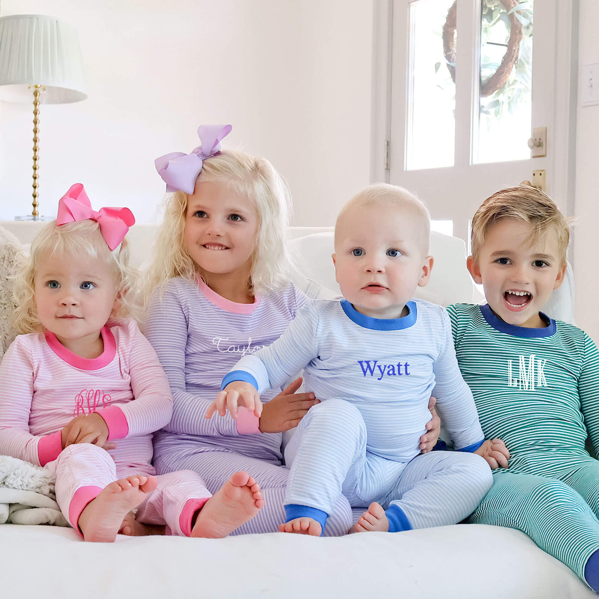 Pink Thin Stripe Pajamas