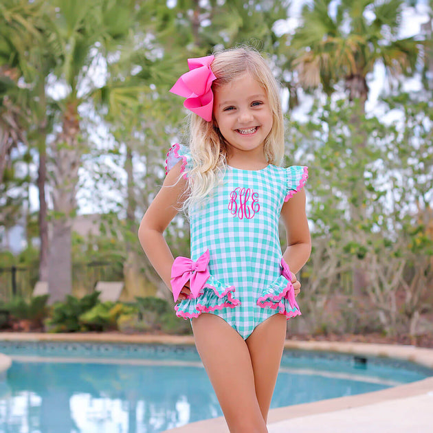 Cute Smocked & Monogrammed Swimwear | Smocked Auctions – Girls ...