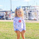 Nautical Rash Guard Set