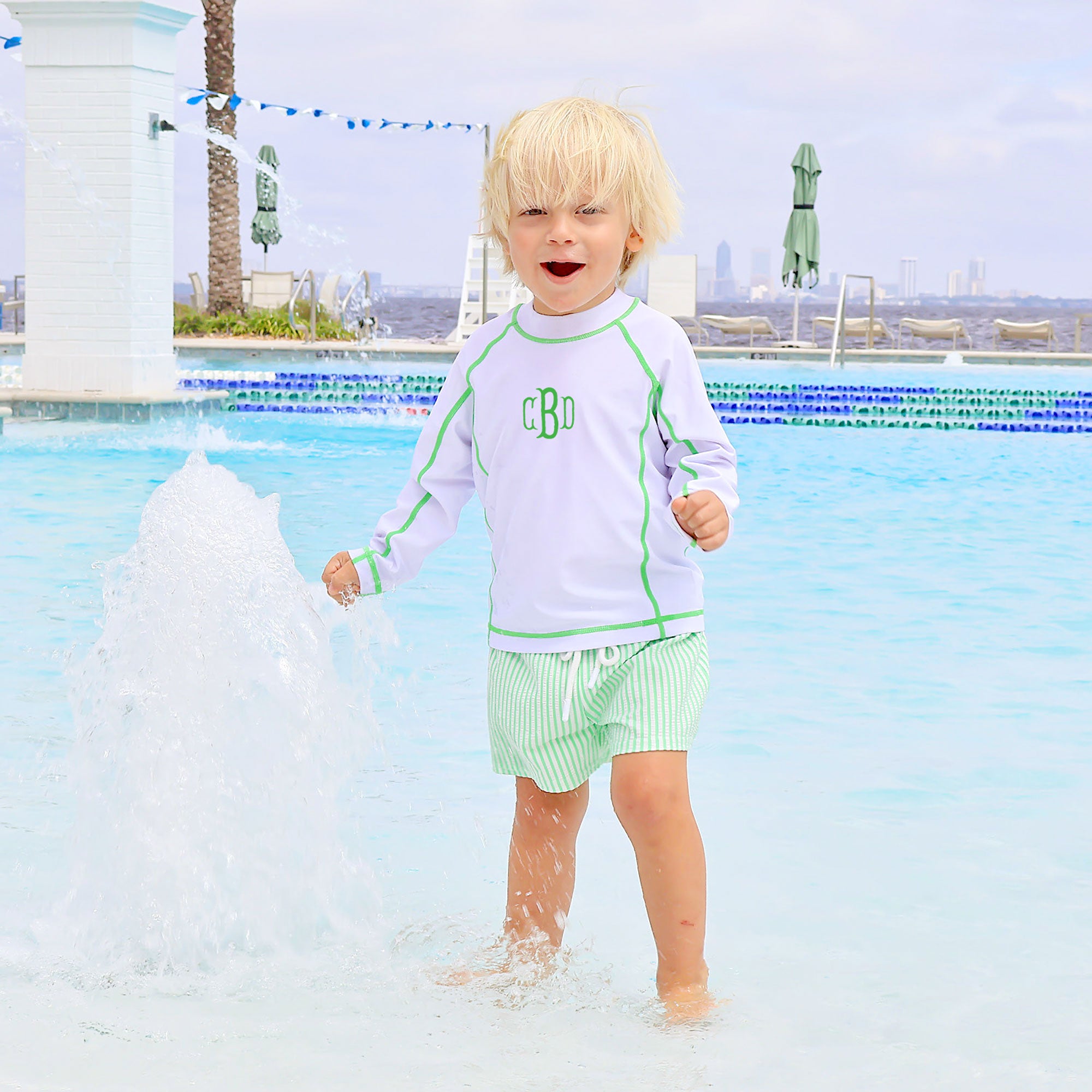 Cute Smocked & Monogrammed Swimwear | Classic Whimsy