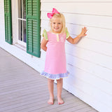 Colorblock Stripe Jade Dress