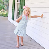 Green Stripe Tennis Dress