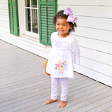 Turkey Purple Stripe Sophia Legging Set