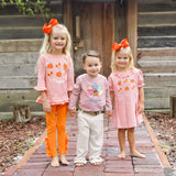 Turkey Football Brown Stripe Long Sleeve Shirt