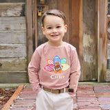 Turkey Football Brown Stripe Long Sleeve Shirt