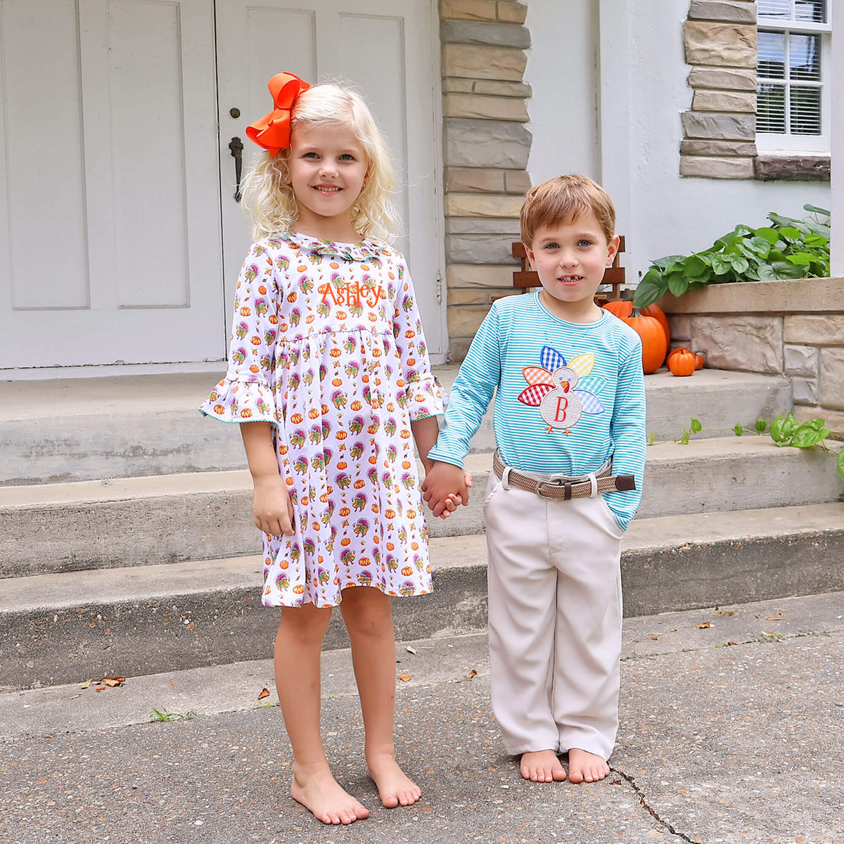 Autumn Turkey Sophia Dress