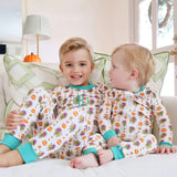 Autumn Turkey Green Pajamas
