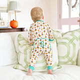 Autumn Turkey Green Zip Sleeper