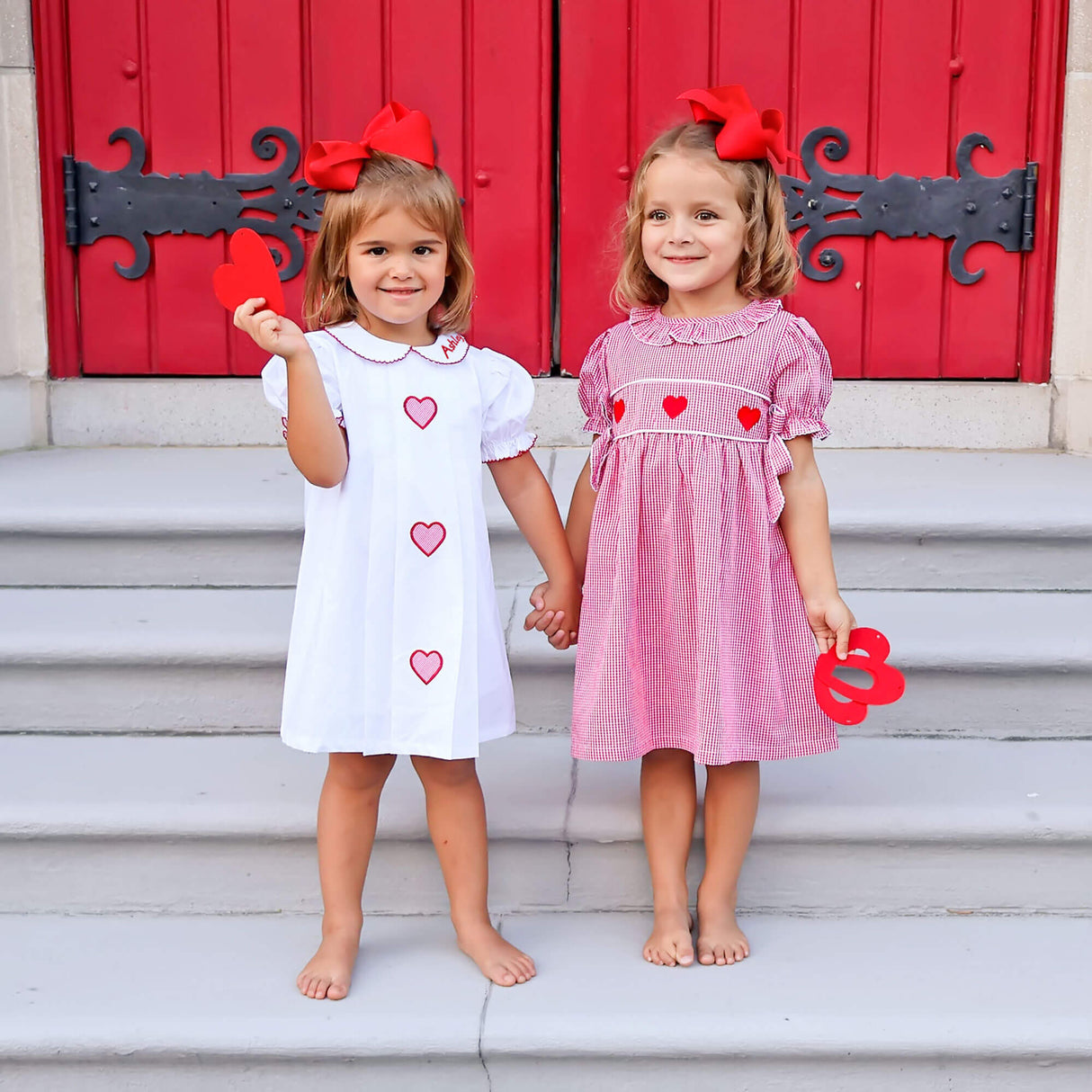 Heart Trio White Camila Dress