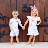 Pooh Bear Friends Polo Romper