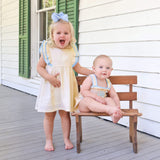 Yellow & Light Blue Alice Dress