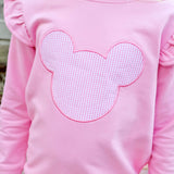 Mouse Ears Pink Sweatshirt