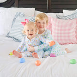 Hop Into Easter Pink Zip Sleeper
