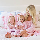 Pink Stripe Mom Gown