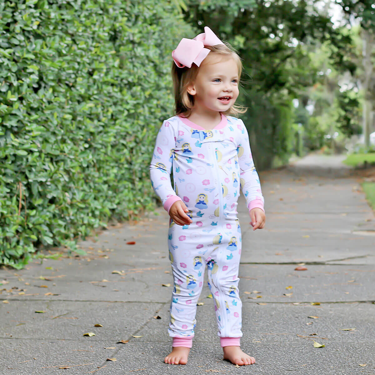 Girl 3t Onesie Pajamas Princess In Training Zip Sleeper – Classic