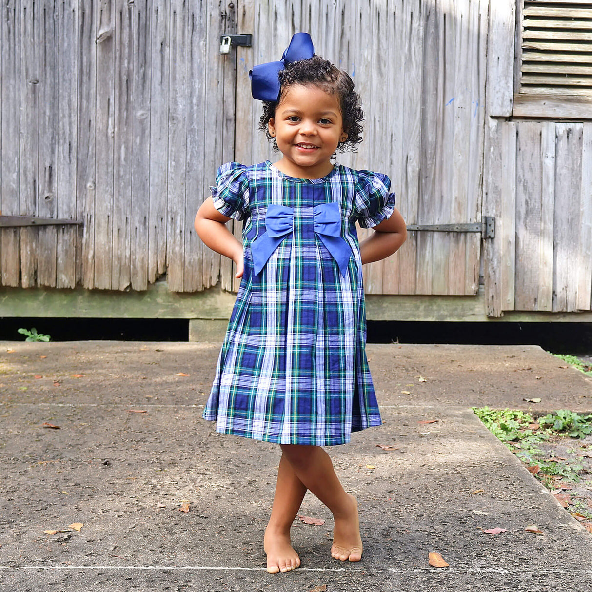 Galloway Plaid Isabella Dress