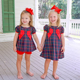 Oxford Plaid Isabella Bloomer Set