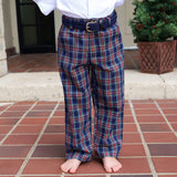 Dunbar Plaid Royal Standard Pants