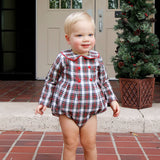 Ferris Plaid Collared Bubble