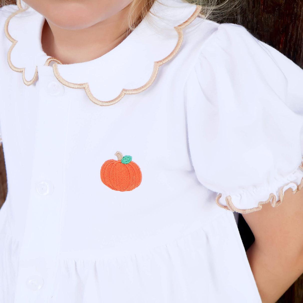 Sweet Pumpkin Tan Stripe Lola Legging Set