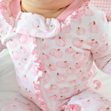 Little Pumpkin Patch Pink Zip Sleeper