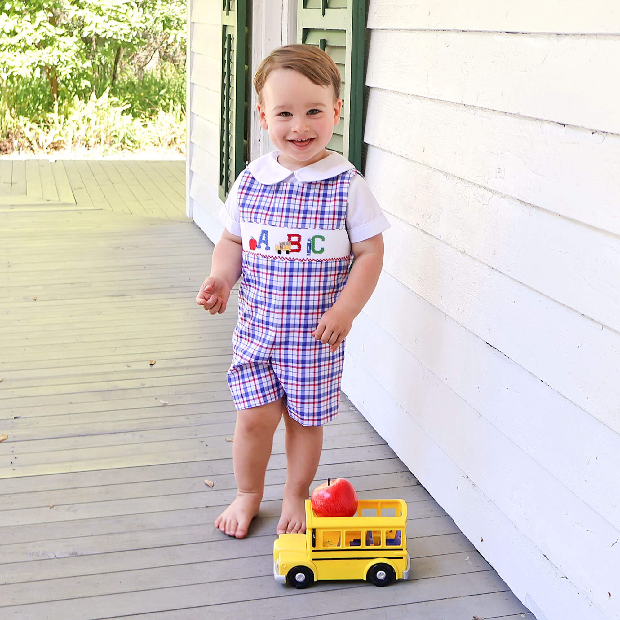 Cute Smocked Fall Outfits for Kids | Classic Whimsy