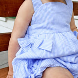 Blue Gingham Skyler Bubble