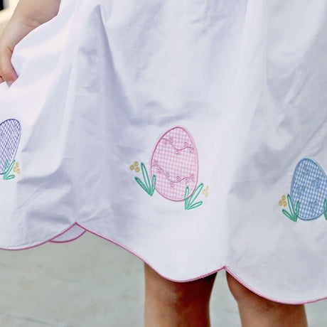 Precious Easter Eggs White Amelia Dress