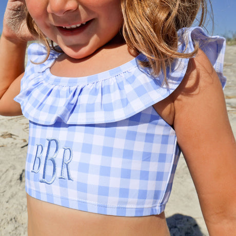 Capri Blue Two Piece Swimsuit