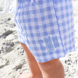 Capri Blue Swim Trunks