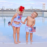 Americana Two Piece Swimsuit