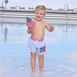 Americana Swim Trunks