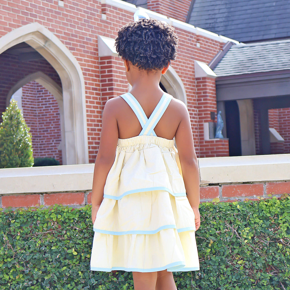 Yellow Stripe Nova Dress