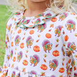 Autumn Turkey Sophia Dress