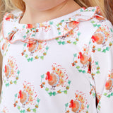 Feathery Turkey Eden Dress