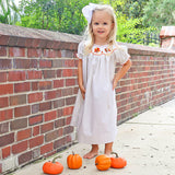 Smocked Turkey Khaki Gingham Bishop Dress