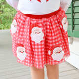 Happy Santa Sequin Tutu Skirt