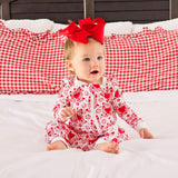 Heart Damask Print Zip Sleeper