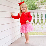 Valentine Heart Tutu Skirt