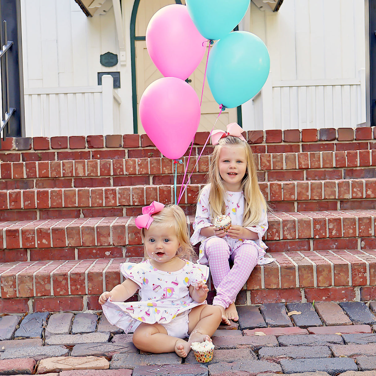 Birthday Cake Long Sleeve Milly Legging Set