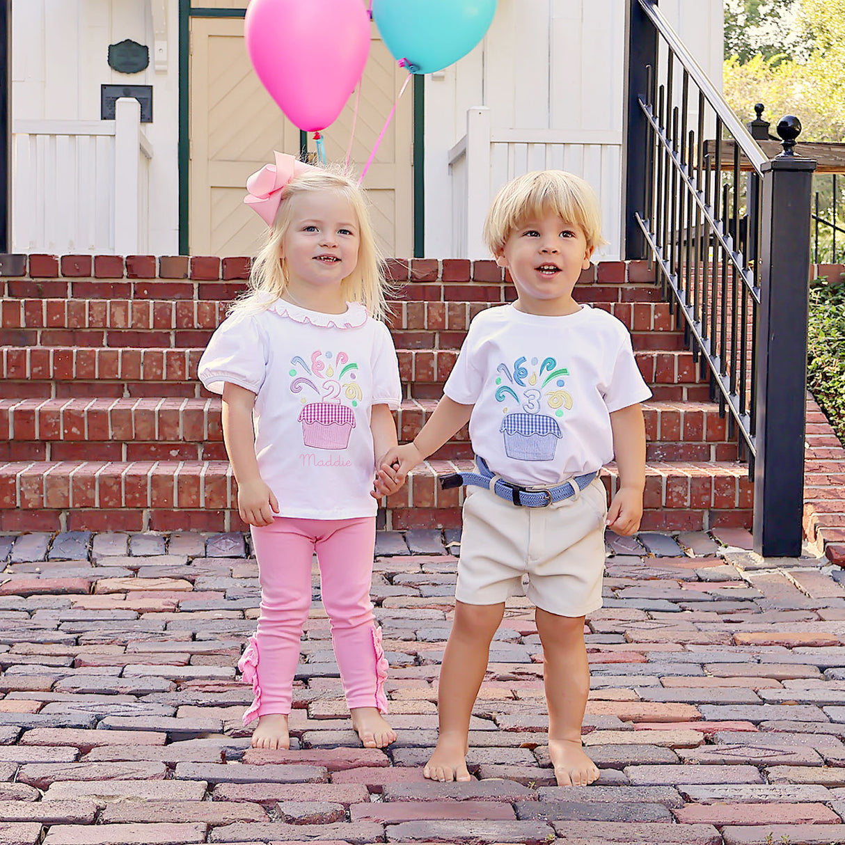 Third Birthday Cupcake Short Sleeve Shirt
