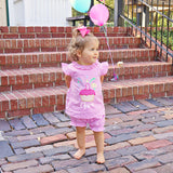 First Birthday Cupcake Bloomer Set
