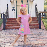 Birthday Present Red Stripe Milly Dress