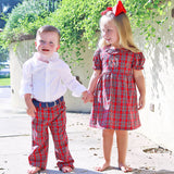 Westmount Plaid Red Standard Pants