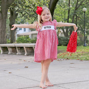 Red Gingham Avery Dress