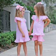 Pink Stripe Milly Dress