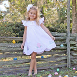 Precious Easter Eggs White Amelia Dress