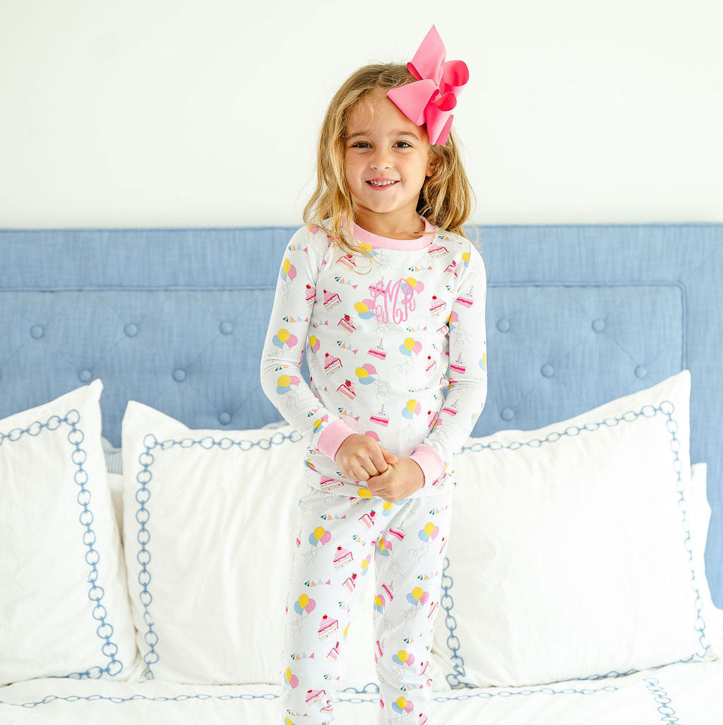 Birthday cake pajamas sale