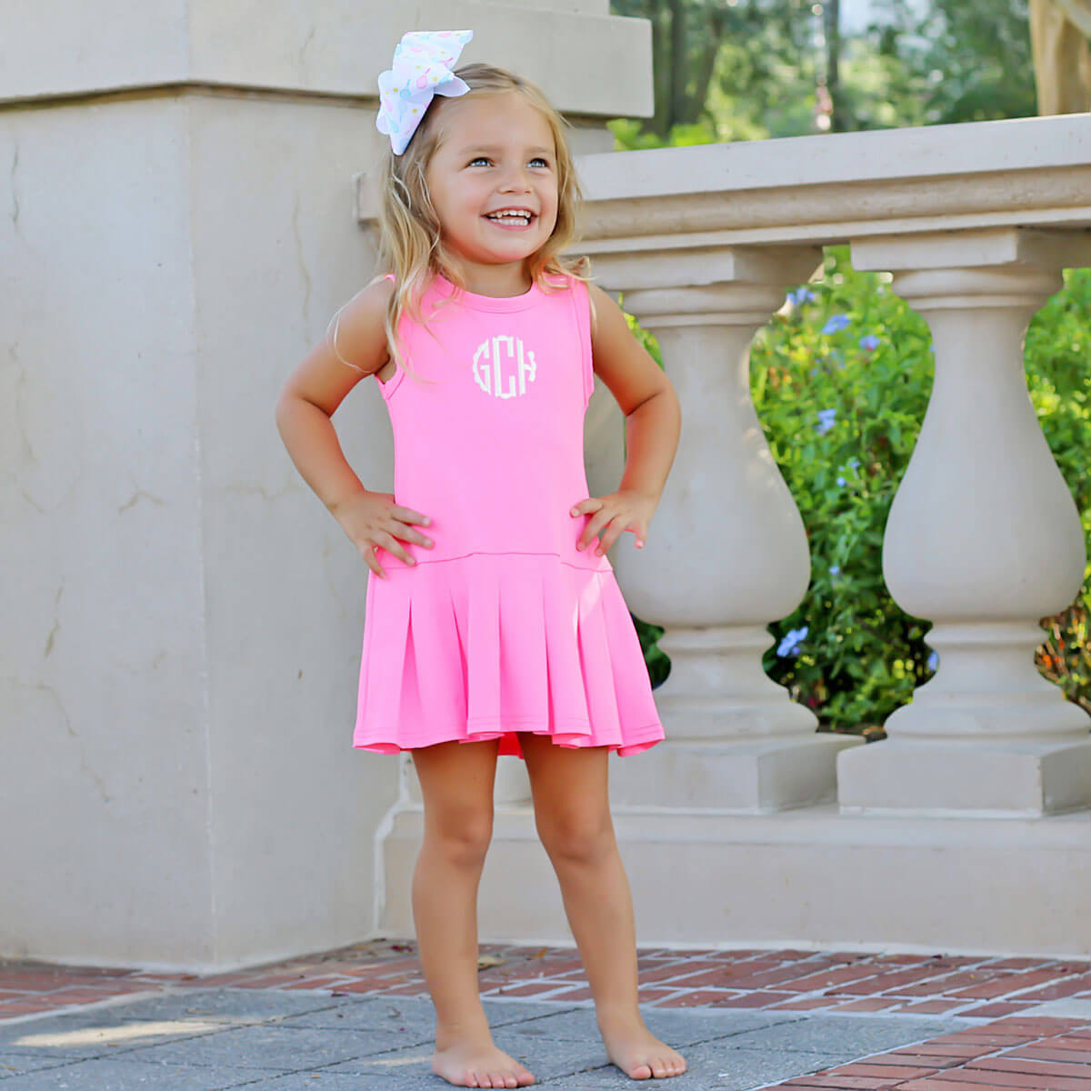 Hot Pink Tennis Dress