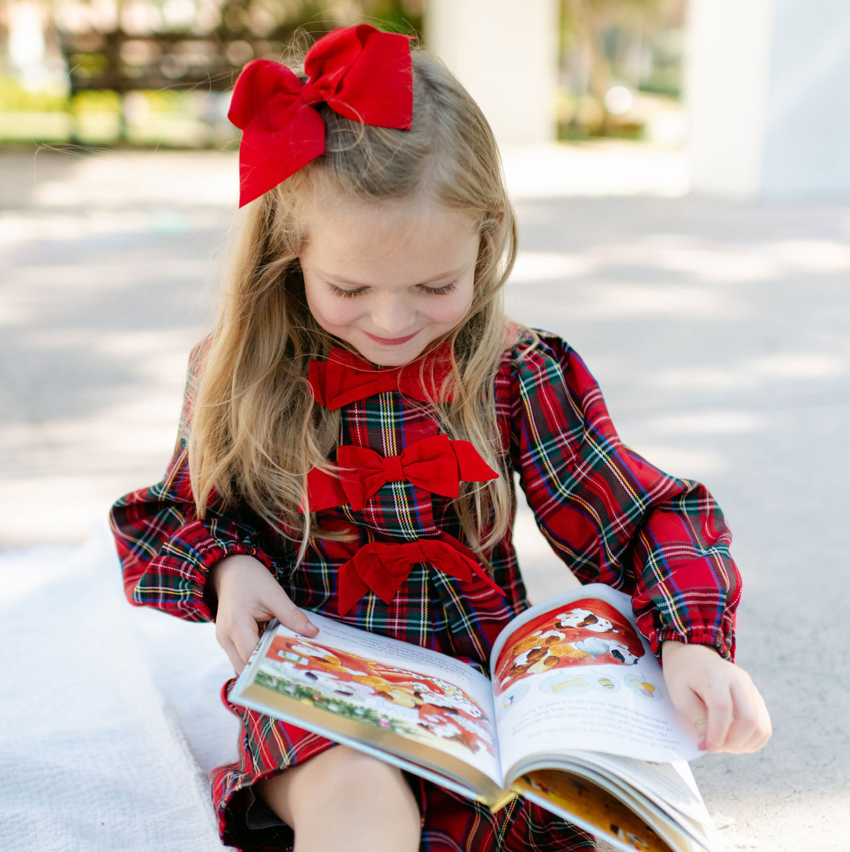 Portland Plaid Red Coco Dress